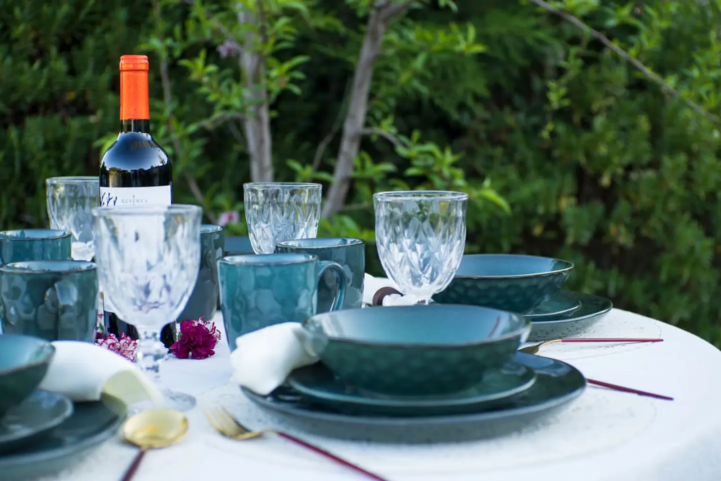 Set de Loza Rústica para 4 y 6 personas  