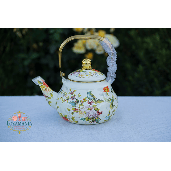 Tetera enlozada de 2 litros 4