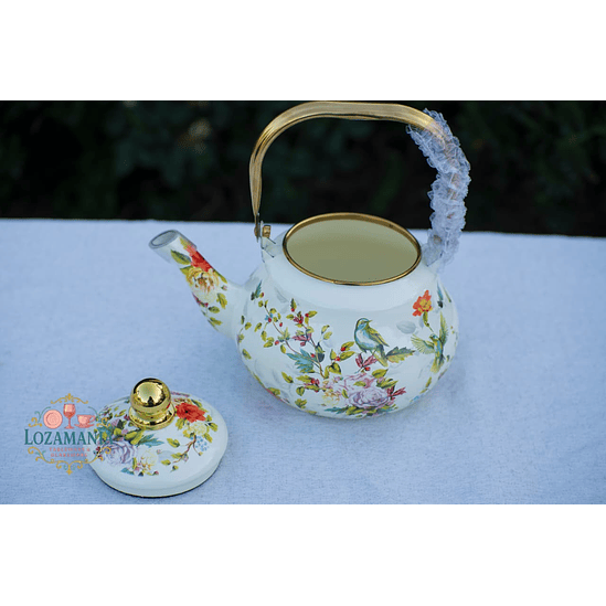 Tetera enlozada de 2 litros 5