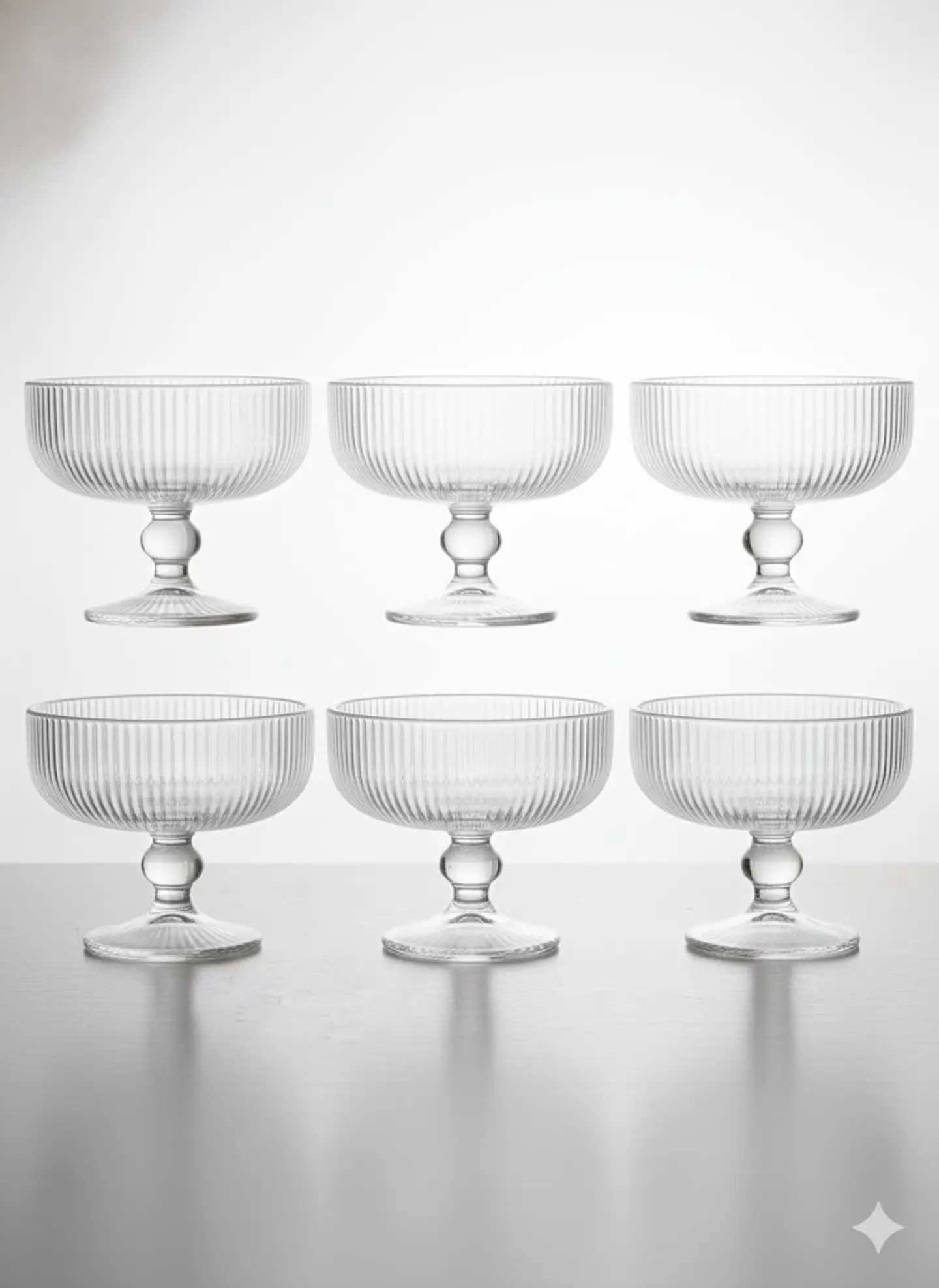 Set de 6 Copas de Helado, Postre,  260 ml 4