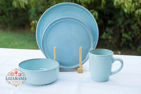 Set de loza 16 Piezas para 4 personas estilo nórdico