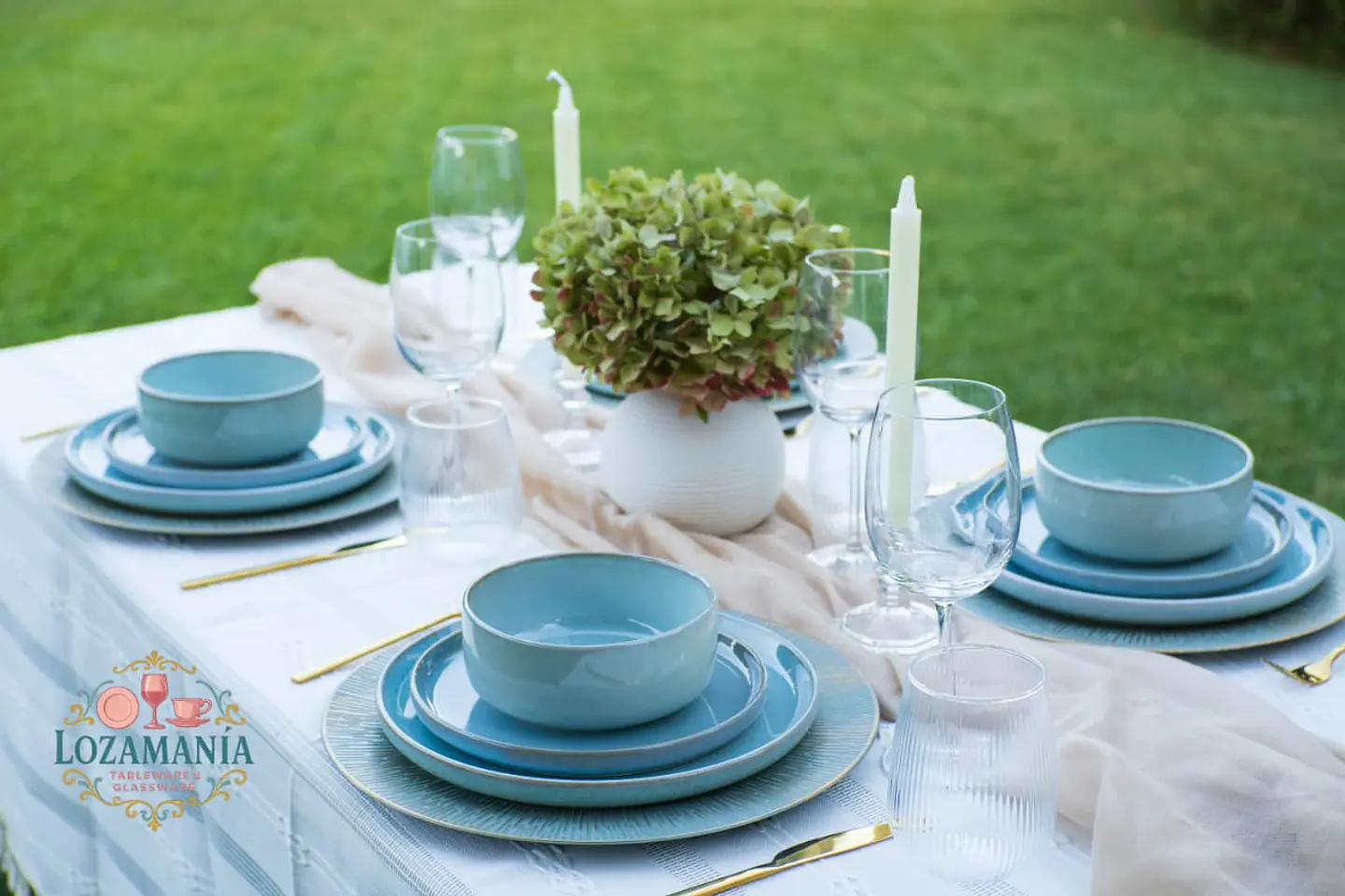 Set de loza 16 Piezas para 4 personas estilo nórdico 5