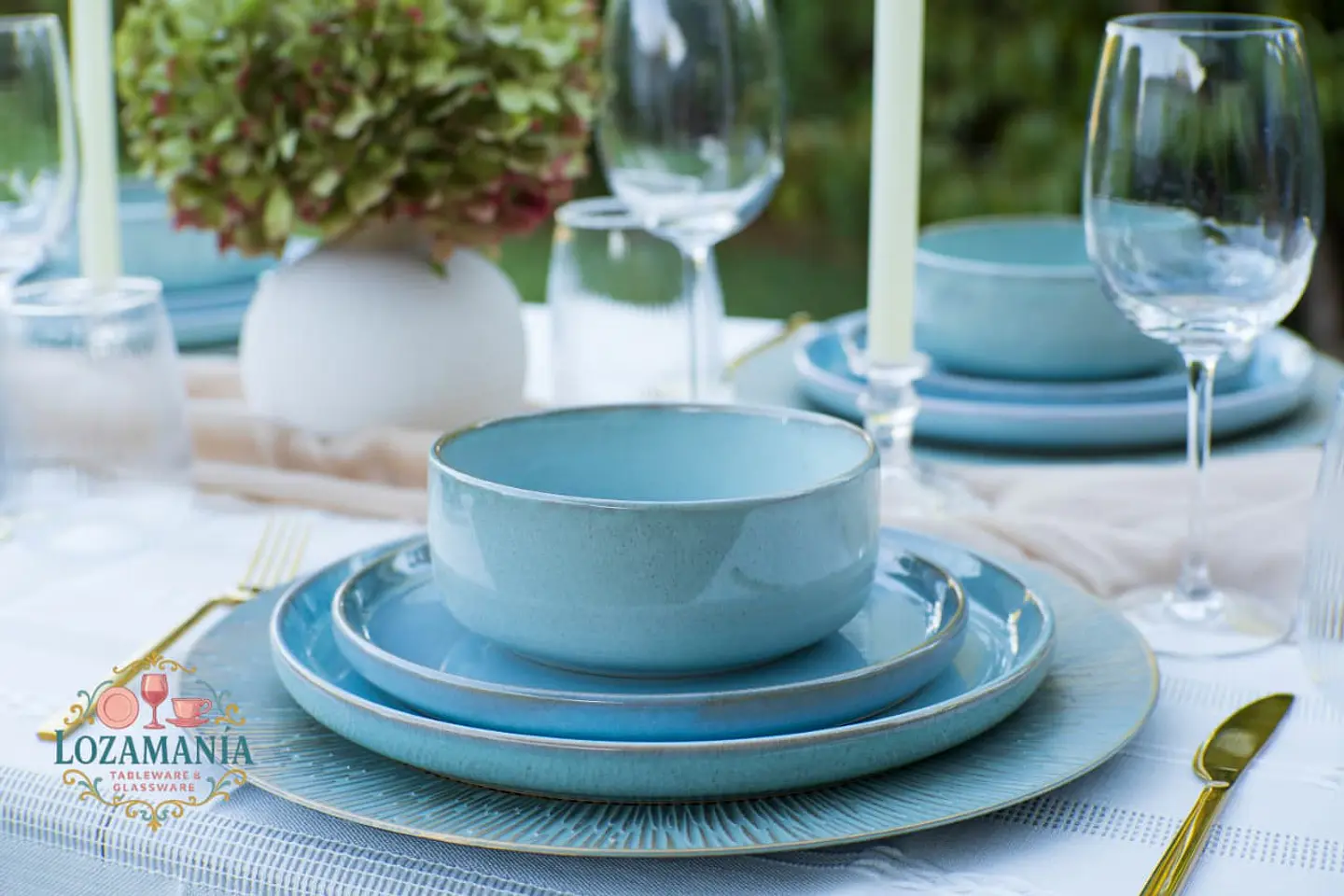 Set de loza 16 Piezas para 4 personas estilo nórdico 6