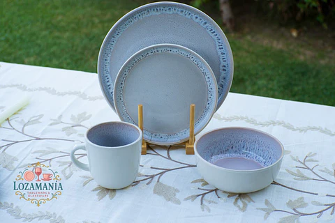 Set de loza 16 Piezas para 4 personas estilo nórdico