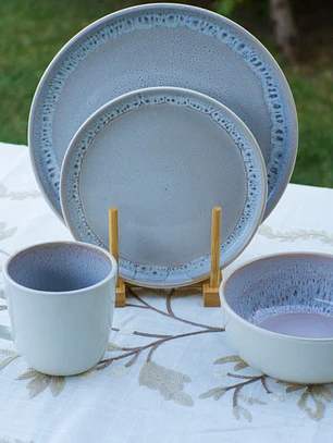 Set de loza 16 Piezas para 4 personas estilo nórdico