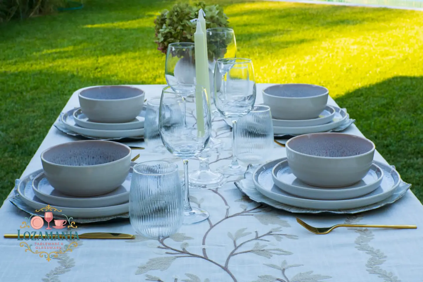 Set de loza 16 Piezas para 4 personas estilo nórdico 7