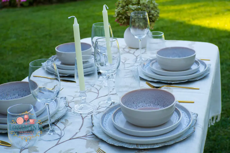 Set de loza 16 Piezas para 4 personas estilo nórdico 8