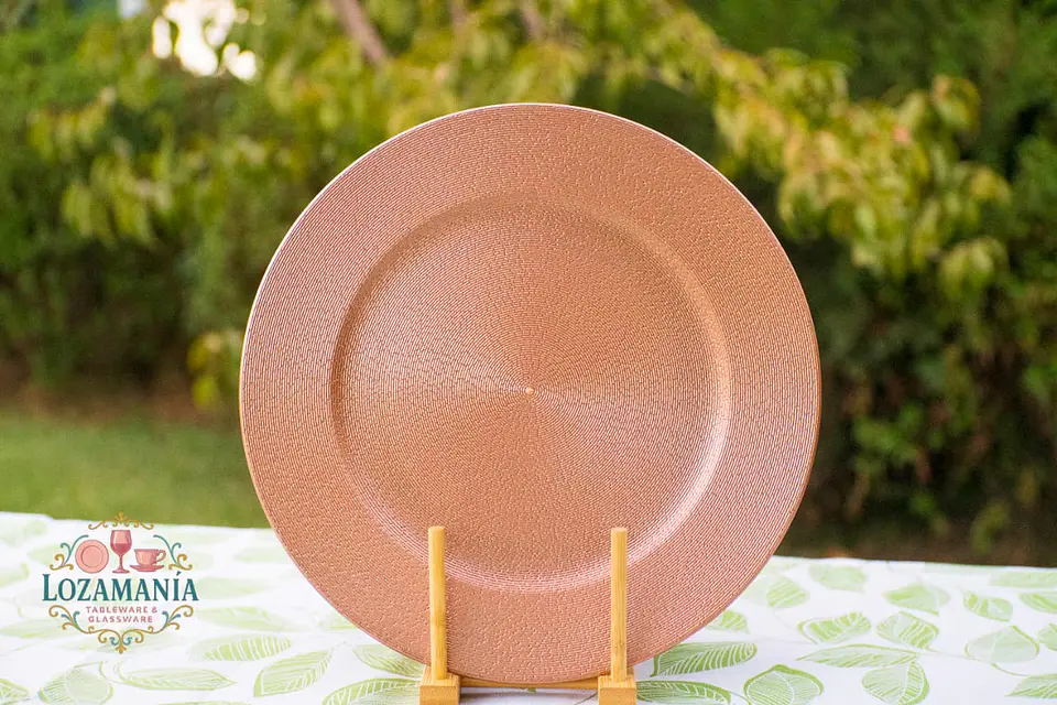 Packs de 6 platos decorativos 33 Cm diseños 3