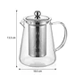 Tetera Infusora de Vidrio y Acero Inoxidable 550 ml - Miniatura 4