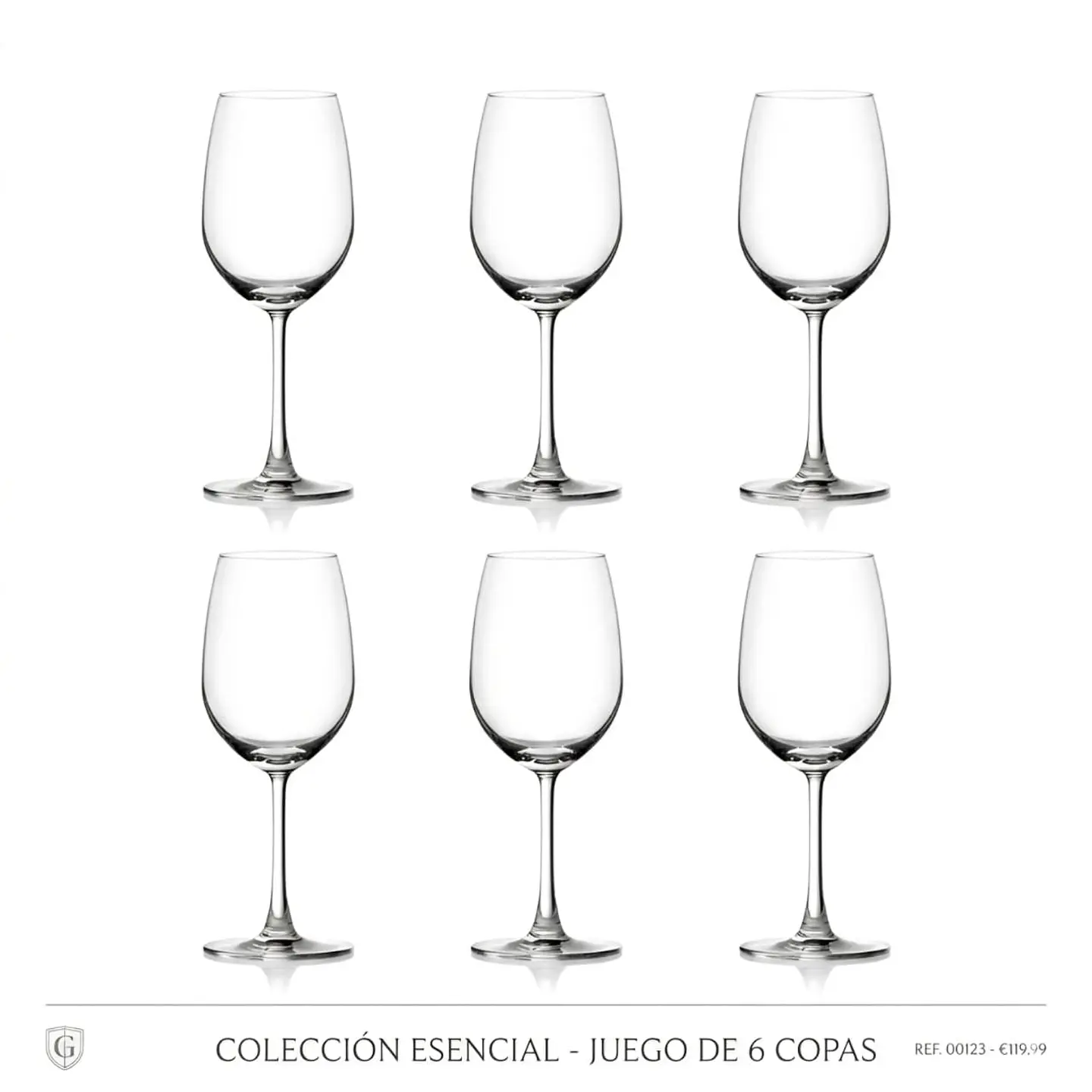 Set 6 Copas de Vino 480 ml 2