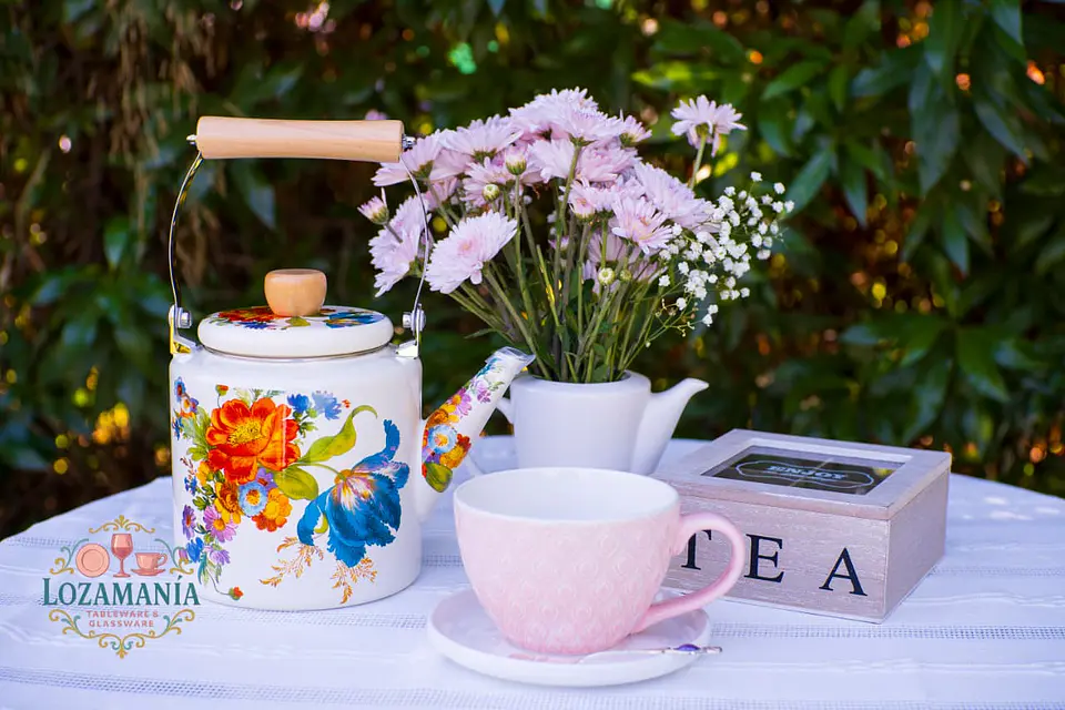 Tetera Enlozada 2 Litros Premium 2