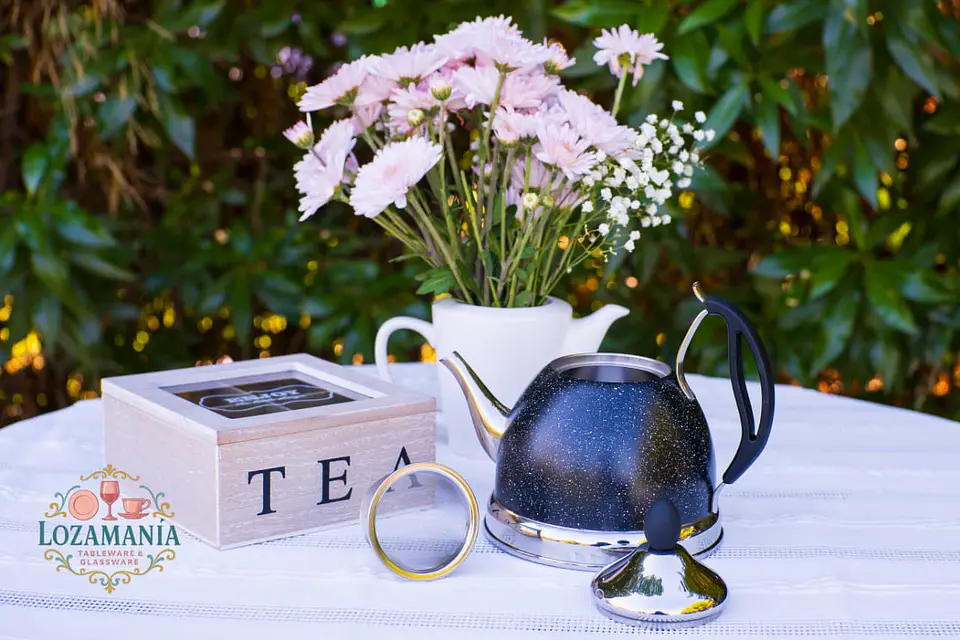 Tetera Infusora de Acero Inoxidable 1 Litro 2