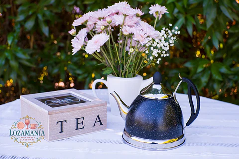 Tetera Infusora de Acero Inoxidable 1 Litro