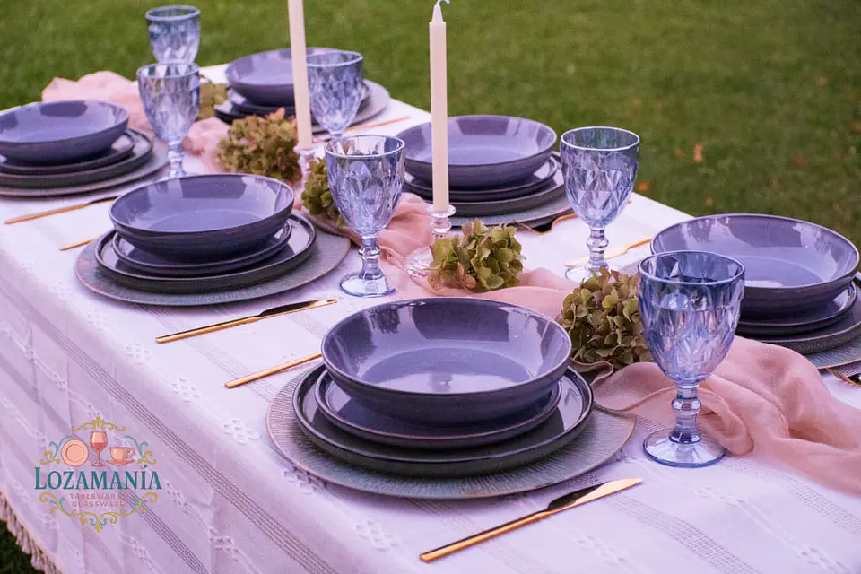 Set de loza 6 Personas Estilo Rústico 2