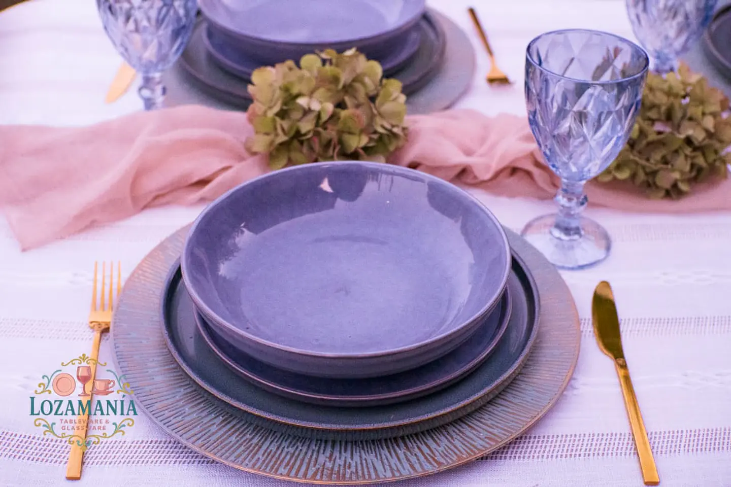 Set de loza 6 Personas Estilo Rústico 8