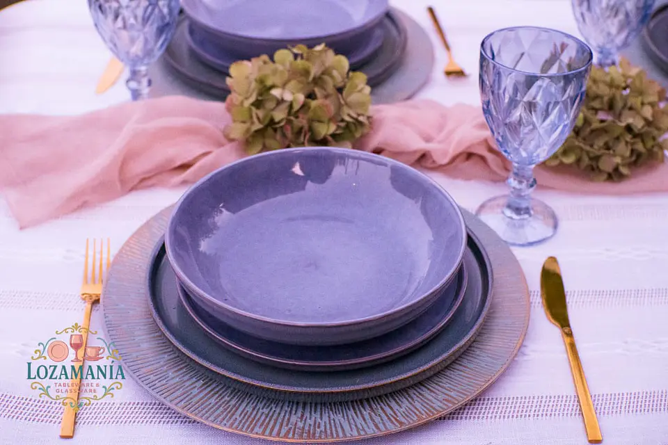 Set de loza 6 Personas Estilo Rústico 8