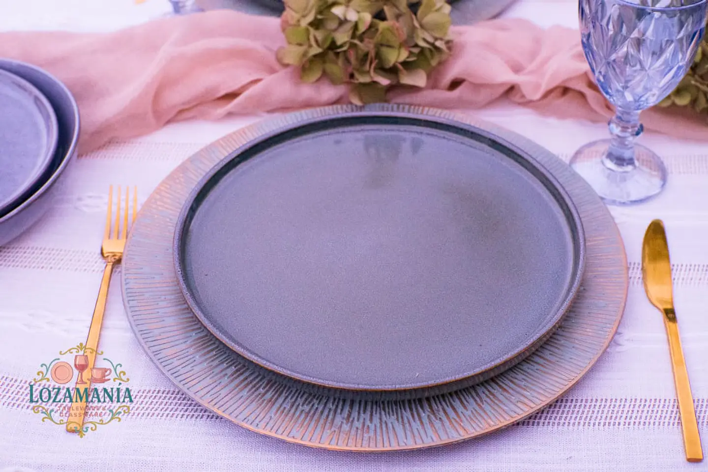 Set de loza 6 Personas Estilo Rústico 3