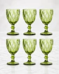 Set de 6 Copas Labradas 320 ml Colores - Miniatura 2