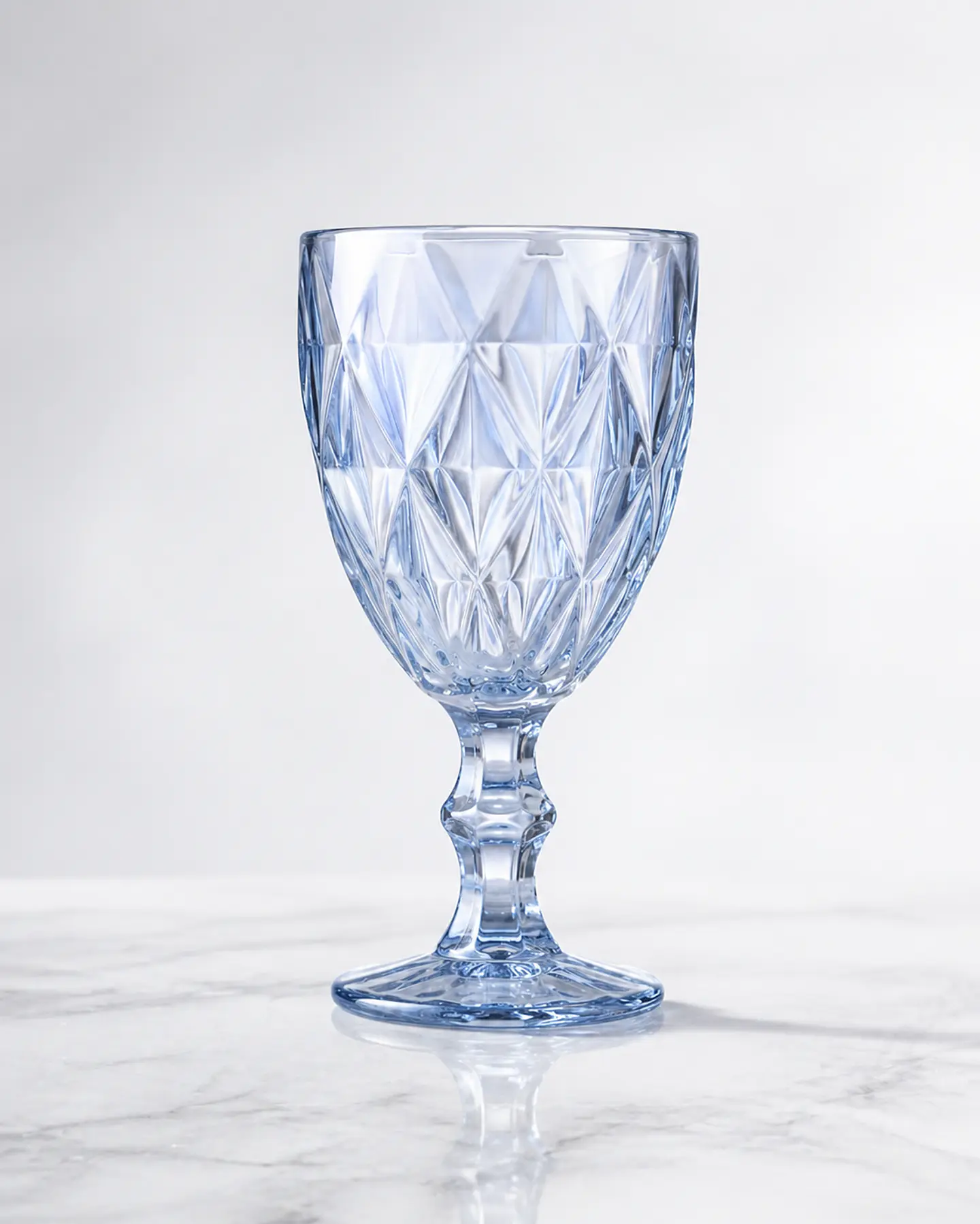 Set de 6 Copas labradas 320 ml Tornasol 3