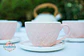Set de 6 Tazas rosa con platillo - Miniatura 6