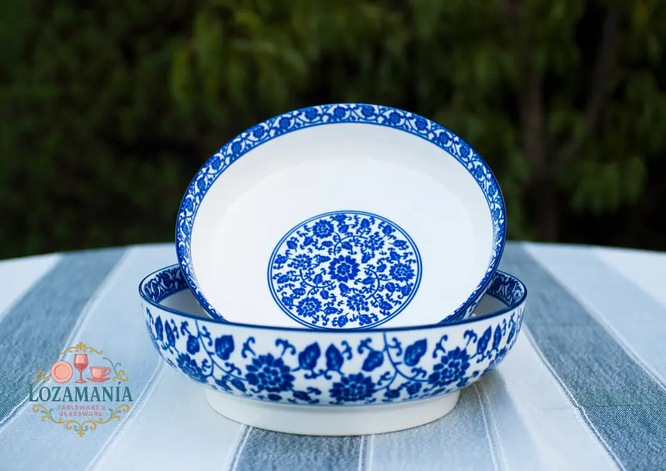 Set de 2 Ensaladeras de Porcelana  2