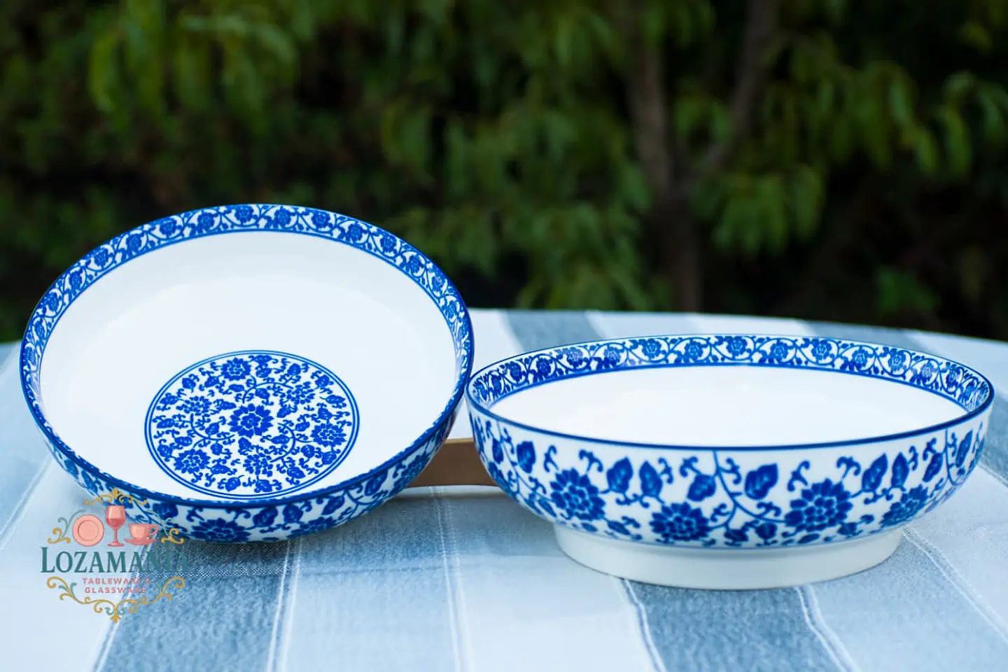 Set de 2 Ensaladeras de Porcelana  1