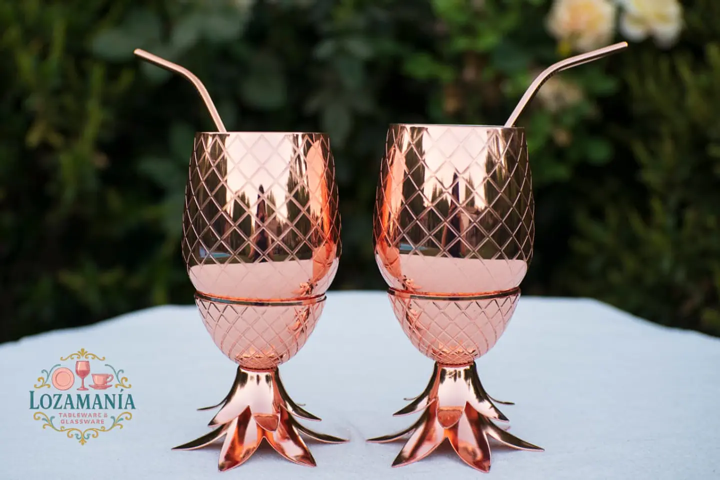 Vaso de Cobre Piña para cócteles– 500 ml 2