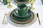 Set de loza Rustica 4 personas 16 piezas Verde - Miniatura 6