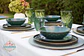 Set de loza Rustica 4 personas 16 piezas Verde - Miniatura 10