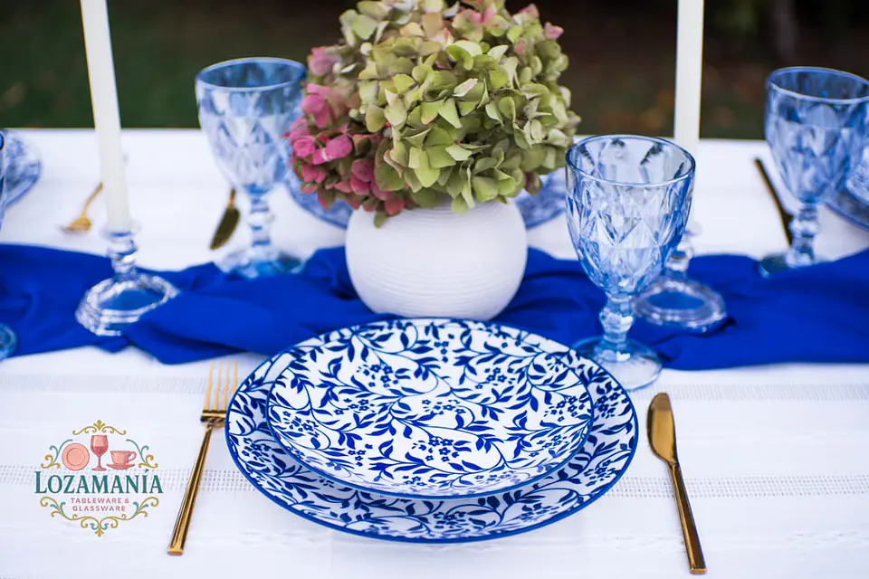 Set de loza de porcelana 6 personas  6