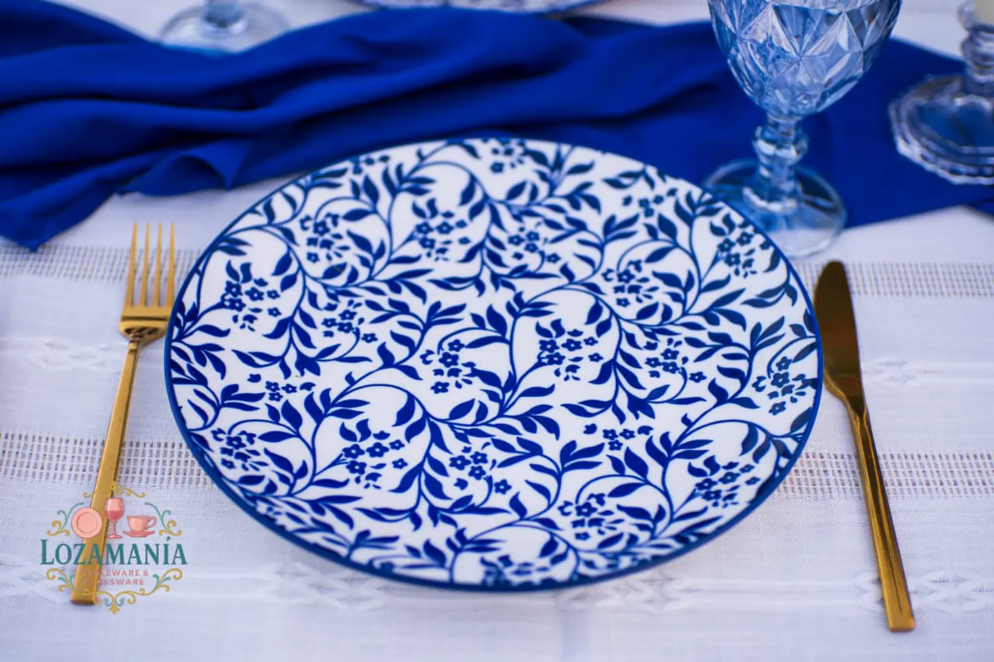 Set de loza de porcelana 6 personas  3