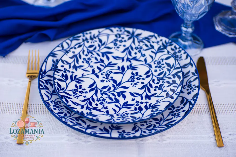 Set de loza de porcelana 6 personas  4