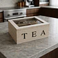 Caja de madera para bolsas de té - Miniatura 2