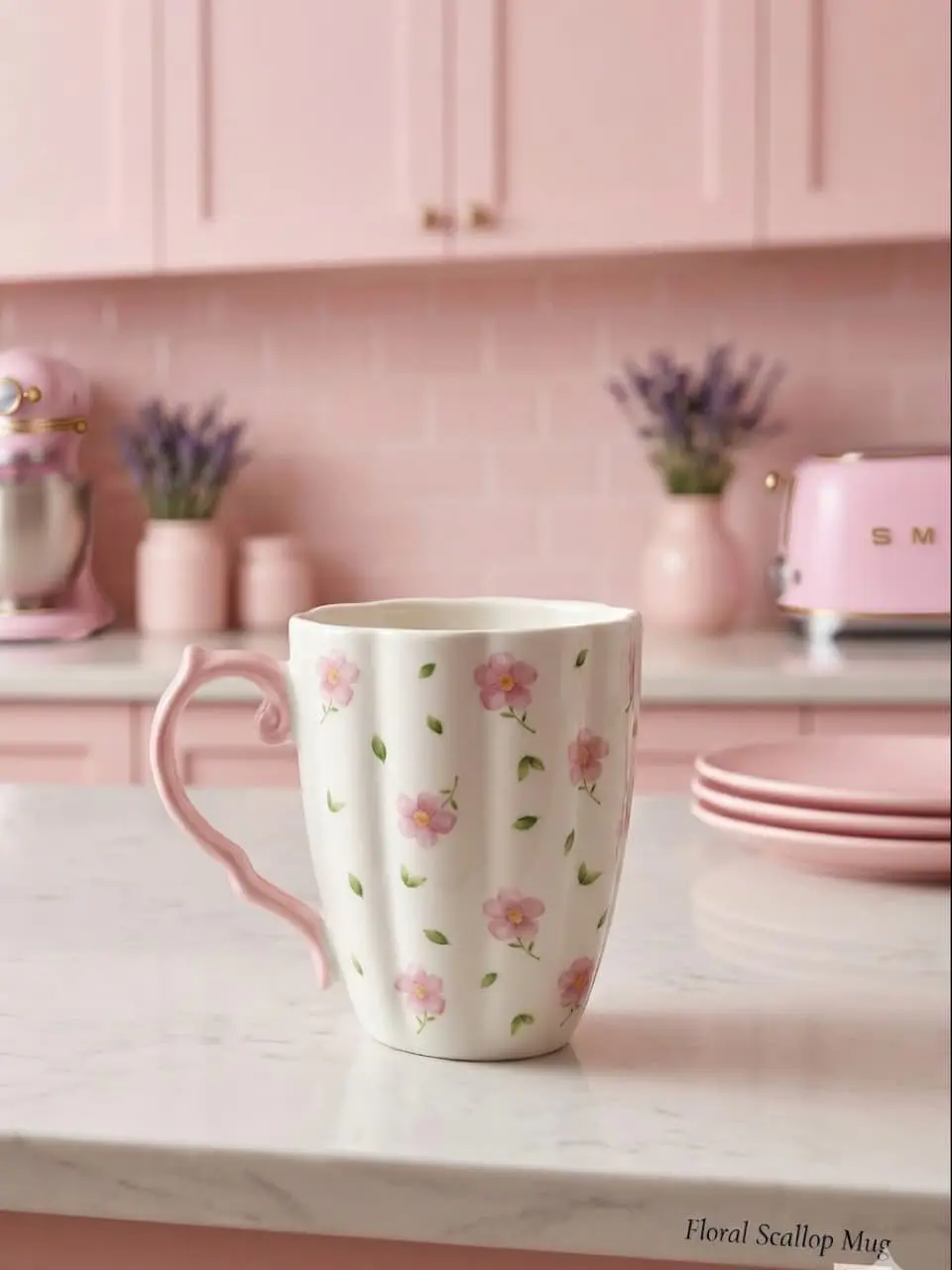Mugs Diseño Flores 350 ml 3