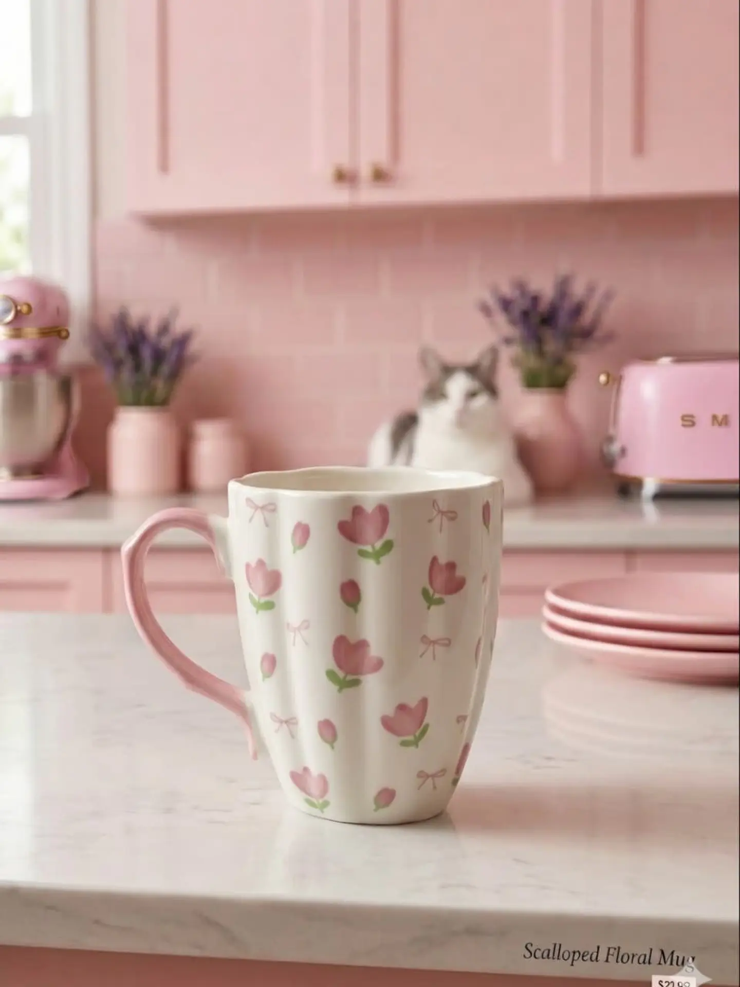 Mugs Diseño Flores 350 ml 4