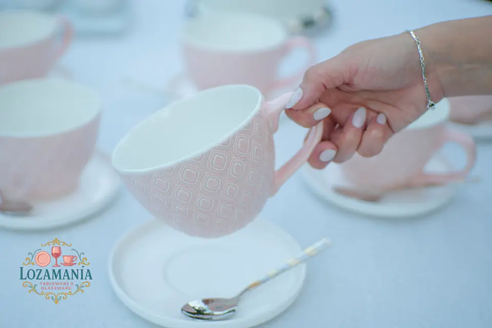 Taza Cerámica 500 ml Tonos Pasteles 3
