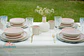 Set de Loza para 4 personas 16 piezas Rosa y Beige - Miniatura 2