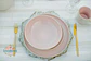 Set de Loza para 4 personas 16 piezas Rosa y Beige - Miniatura 6