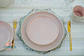 Set de Loza para 4 personas 16 piezas Rosa y Beige - Miniatura 5