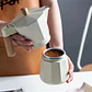 Cafetera Italiana de 6 tazas espresso Marfil - Miniatura 4