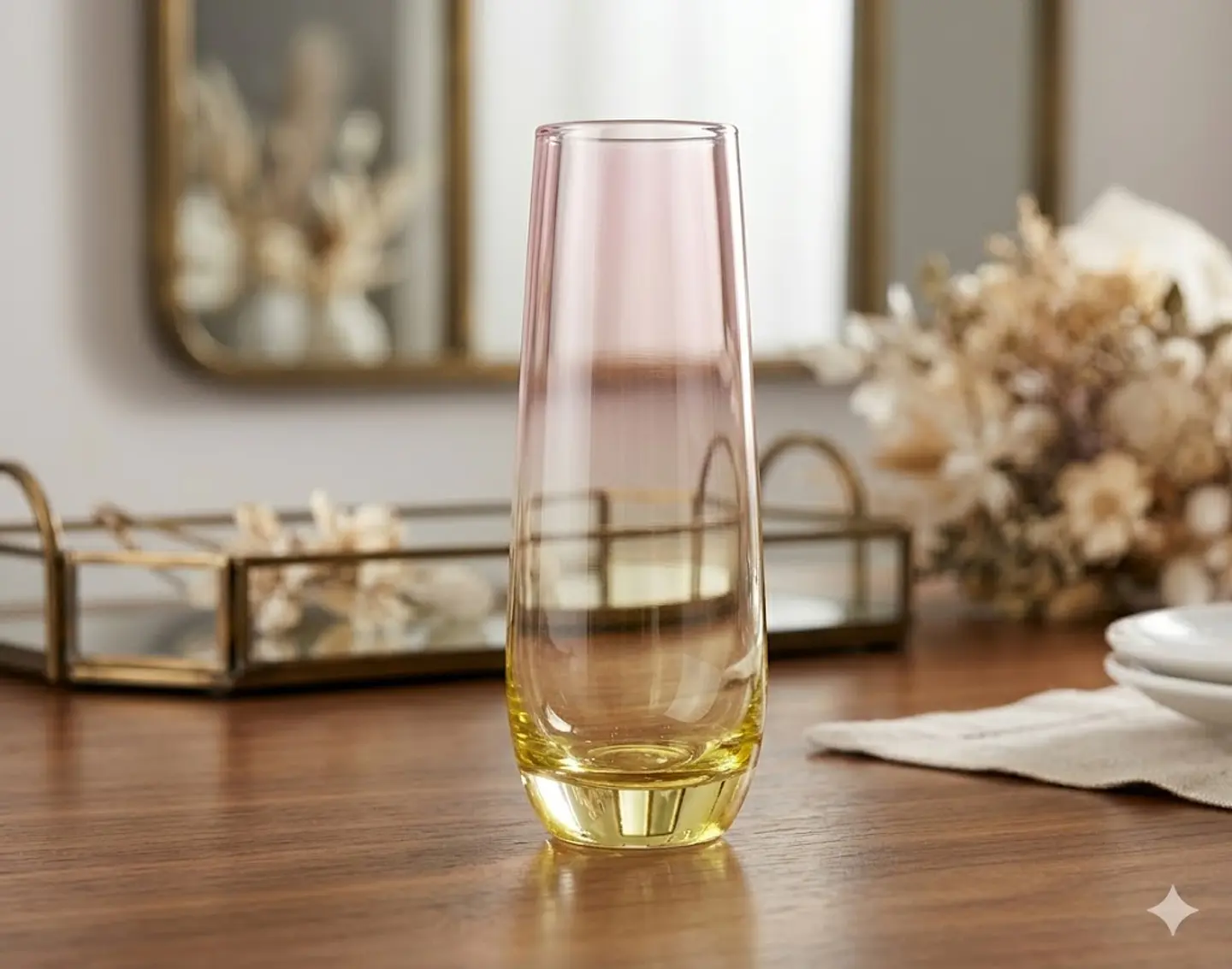 Set de Copas Champagne sin tallo 285 ml 5
