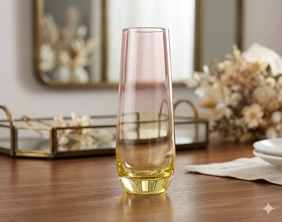 Set de Copas Champagne sin tallo 285 ml 5