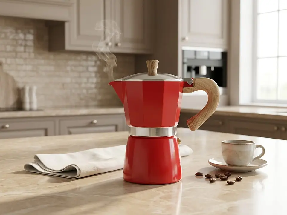 Cafetera Italiana de 6 tazas espresso  2
