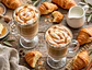 Set de 6 copas de vidrio para lattes, capuchino 230 ml - Miniatura 2