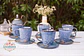Set de 6 Tazas y platillos estilo Rústico 