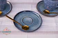 Set de 6 Tazas y platillos estilo Rústico 