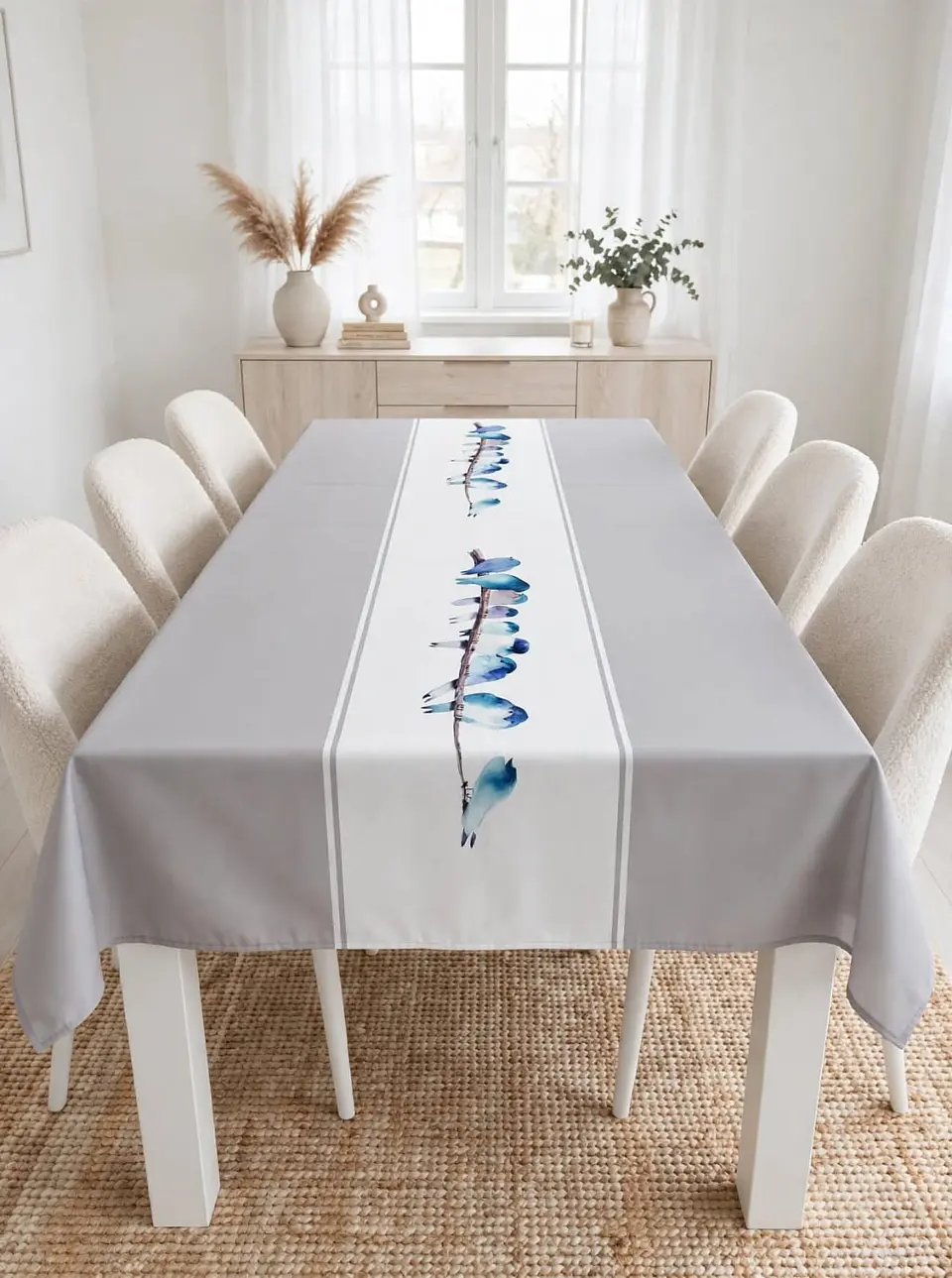 Mantel Antiderrame de Tela con estampados   3