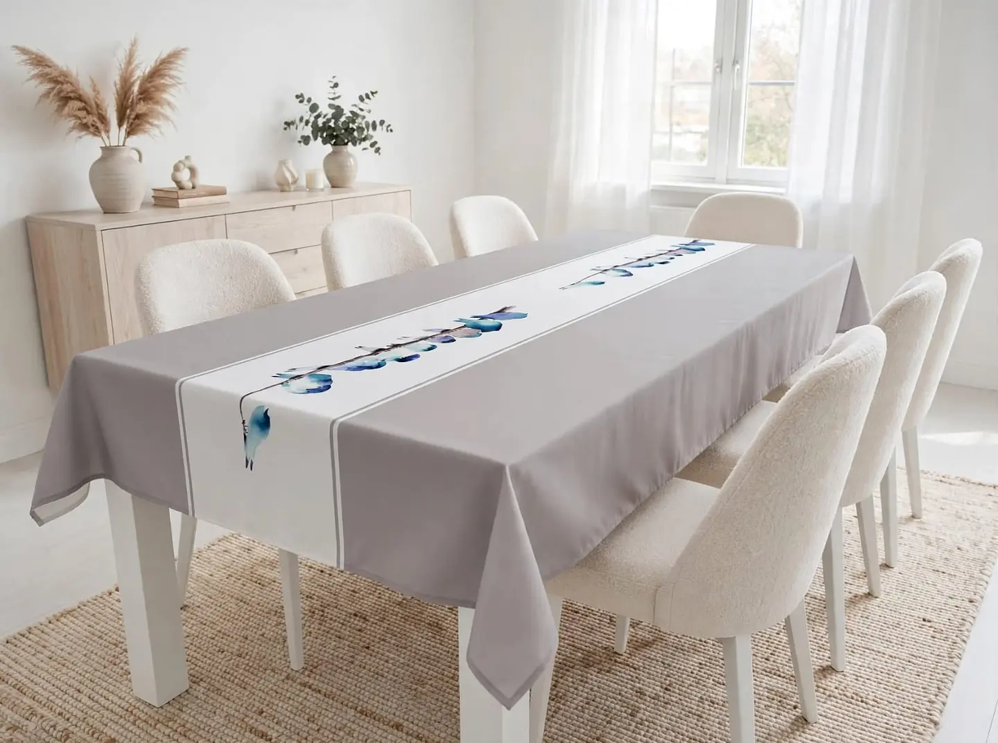 Mantel Antiderrame de Tela con estampados   4