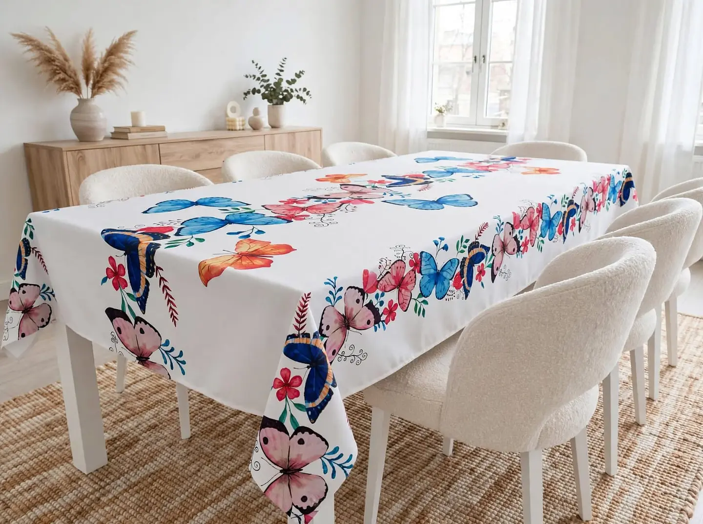 Mantel Antiderrame de Tela con estampados   6