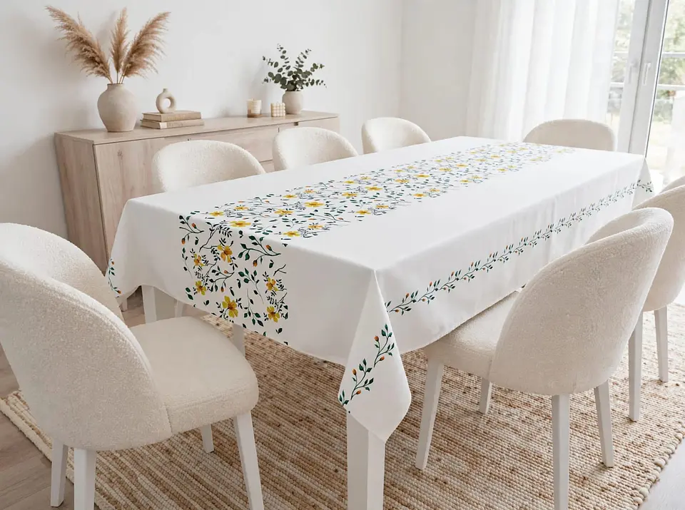 Mantel Antiderrame de Tela con estampados   8
